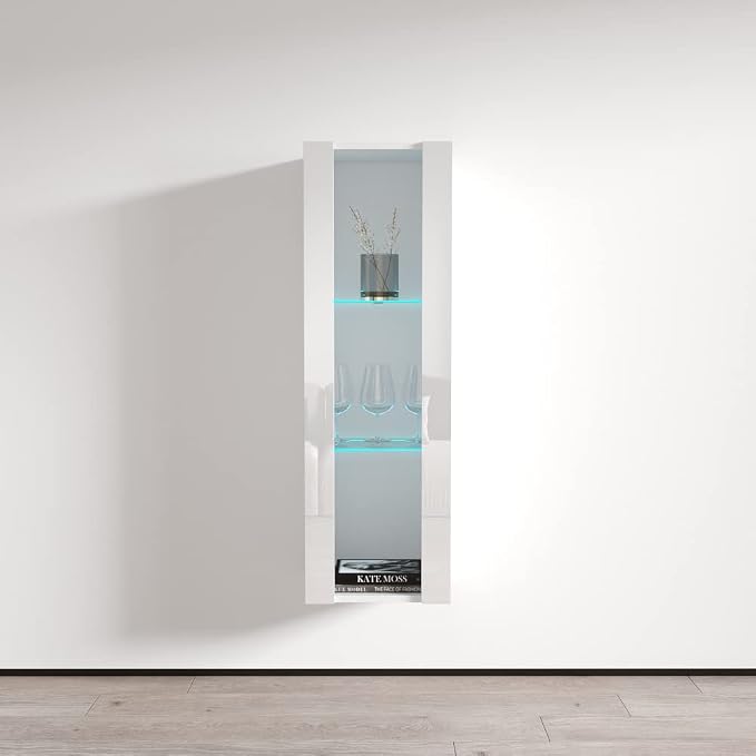 Meble Furniture Freestanding Bookcase Cabinet Type-21 — Customizable 16-Color by MebleFurniture