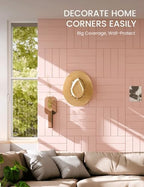 Fluxynara Felt Bulletin Board & Cork Board Alternative, Pink - Image 3