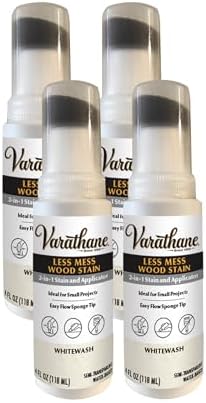 Varathane Less Mess Whitewash Wood Stain & Applicator by Varathane