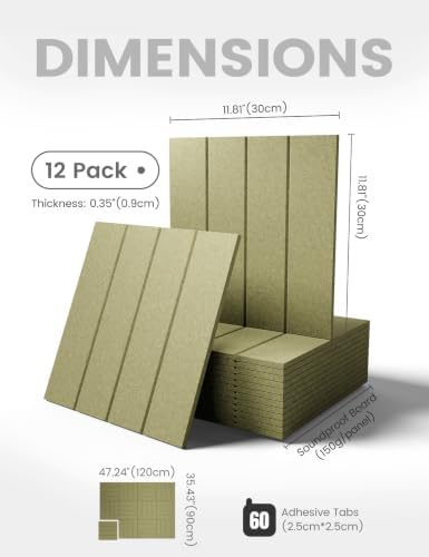 Fluxynara 48" x 36" Large Felt Bulletin Board, Olive Green - Image 2