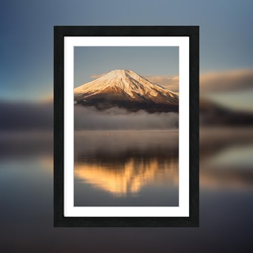 13x19 Poster Frame, Black Wood Frame with 11x17 Mat, 3 Pack - Image 7