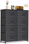 8-Drawer Dresser for Bedroom, Anti-Tip Tall Storage Organizer by SageNest