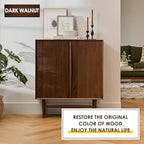 DWIL Water Based Wood Stain - Multiple Finishes, Fast Drying, Indoor and Outdoor Furniture, Wood Paneling, Cabinets and More, Low Odor ＆ Non-Toxic (8.5oz Dark Walnut) - Image 3