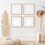 puthiac 10x10 Solid Oak Wood Picture Frames, Natural Oak, 3 Pack - Image 6
