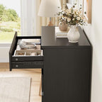 Jocoevol Black 8 Drawer Dresser for Bedroom (15.3" D x 55.2" W x 32.3" H) - Image 4