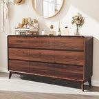 9 Drawer Mid Century Modern Dresser for Bedroom Chest of Drawers for Closet by Easy-LivingFurniture