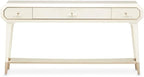 MICHAEL AMINI La Rachelle 3 Drawer Console Table in Champagne Ivory - Image 4