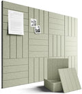 Fluxynara Felt Bulletin Board & Cork Board Alternative, Sage by FLUXYNARA