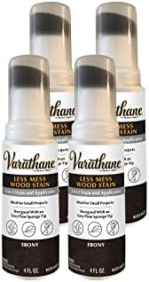 Varathane Less Mess Ebony Wood Stain & Applicator by Varathane