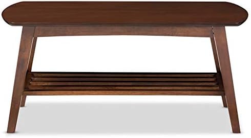 Baxton Studio Sacramento Mid-Century Modern Scandinavian Style Coffee Table - Image 5