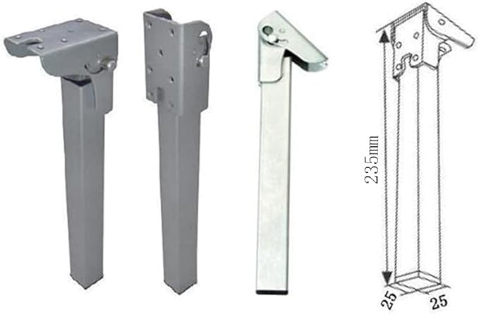 Folding Stands - Self-Locking Hinged Leg Accessories and Folding Worktops - Image 2