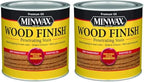 Minwax 223104444 Wood Finish, Gunstock, 1/2 Pint (Pack of 2) by Minwax