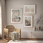 18x24 Poster Frame, 18x24 Solid Oak Picture Frames Matted to 16x20 - Image 2