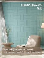 Fluxynara Felt Bulletin Board & Cork Board Alternative, Aqua Blue - Image 7