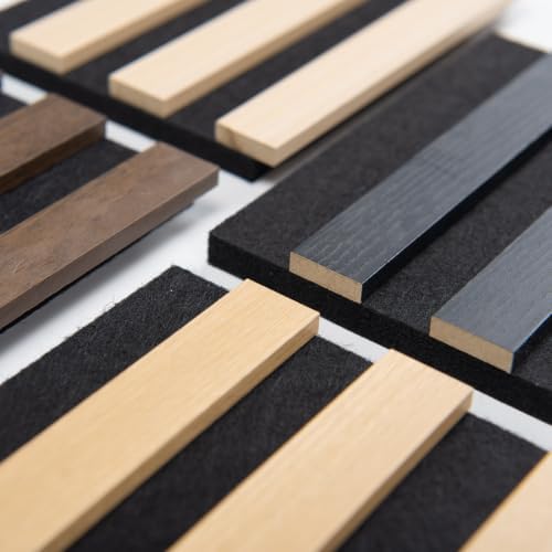 Art3d Wood Slat Panels, Soundproof Drop Ceiling, 4 Multi-Color, Sample Pack - Image 6