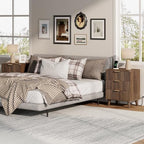 Lulive Wood 3 Drawers Dresser w/Charging Station, Modern Fluted Night Stand - Image 3