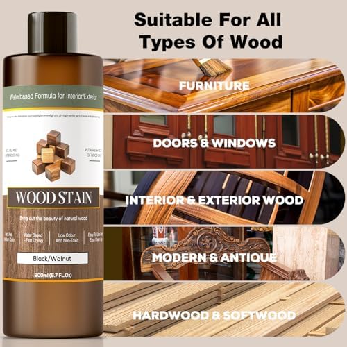 Wood Stain - Stain for Wood - Natural Stain for Furniture - 6.7oz - Image 6