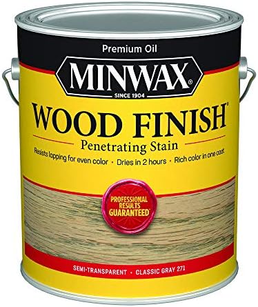 Minwax Wood Finish, Classic Gray, 1 Gallon by Minwax