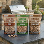 Smoking Wood Chips Variety Pack, 3 Flavors (Oak, Hickory, Apple), 2 lbs × 3 — All-Natural BBQ Smoking Chips for Smoker Box, Electric Smokers, Pellet & Charcoal Grills - Image 2