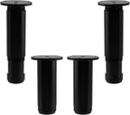 4 PCS Metal Adjustable Furniture Sofa Legs, Heavy Duty Bed Frame Center Support by UTALIND