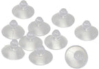 18mm/0.7" Furniture Desk Glass Transparent Anti-Collision Suction Cups Sucker by bnafes