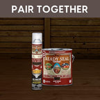 Ready Seal Exterior Wood Stain & Sealer, Burnt Hickory, Turbo Spray - Image 6