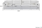 Cloud Modular Sectional Sofa Couch, 4 Seater Sofa - Image 2