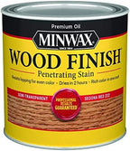 Minwax 222204444 Wood Finish, Sedona Red, 1/2 Pint by Minwax