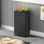 AODK Dresser for Bedroom with 4 Storage Drawers, Small Dressers Chest of - Image 5