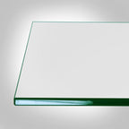 Dulles Glass 24 inch Square Glass Table Top - Image 6