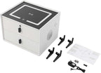 Smart Nightstand with Charging Station, Adjustable LED, USB Ports, Fingerprint - Image 9