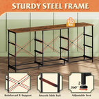 WLIVE Dresser TV Stand for 75 Inch TV, 9 Drawer Dresser for Bedroom - Image 7