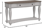 Liberty Furniture Industries Magnolia Manor Sofa Table, W52 x D18 x H30 - Image 3