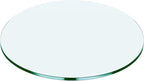 54" Round Tempered Glass Table Top by Unknown