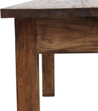 Wooden Coffee Table, Side Table Solid Reclaimed Wood 38.6"x28.7"x17.7" -AA - Image 5