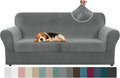 ZNSAYOTX Oversized Velvet 3 Piece Couch Cover by ZNSAYOTX