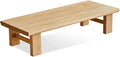 Japanese Solid Wood Coffee Table by Unknown