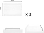 RYOFOBETTO Small Floating Shelf, 6X9 Inches Farmhouse Wall Shelves - Image 3