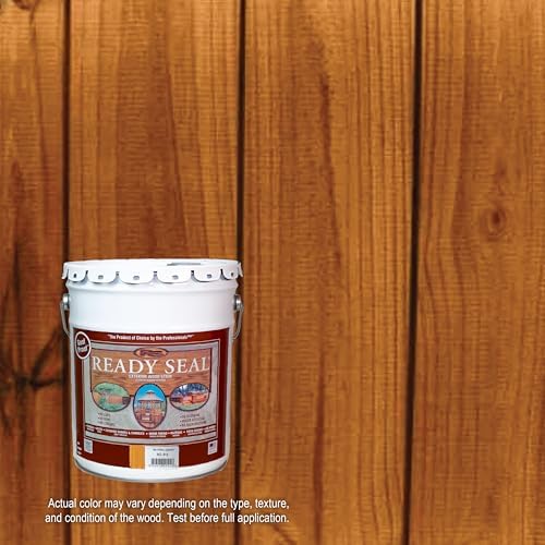 Ready Seal Exterior Wood Stain & Sealer, Natural Cedar, 5 Gallon - Image 2