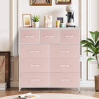 9-Drawer Dresser for Bedroom, Anti-Tip Tall Storage Organizer - Image 2