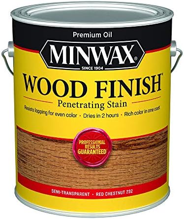 Minwax Wood Finish, Red Chestnut, 1 Gallon by Minwax