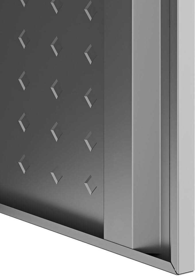 Manhattan Comfort Fortress Rolling 2 Door Garage Storage Cabinet - Image 14