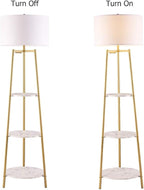 ROSEN GARDEN Floor Lamp, Standing Reading Light - Image 3