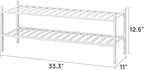 viewcare Long Shoe Rack for Entryway, Shoe Organizer for Hallway Closet - Image 2