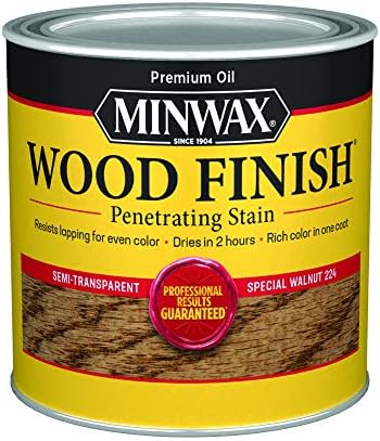 Minwax Wood Finish, Special Walnut, 1/2 Pint by Minwax