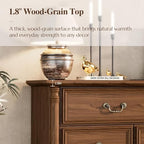 Farmhouse 6-Drawer Dresser with Charging Station for Bedroom - Image 5