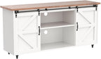 4ever2buy Farmhouse Coffee Bar Cabinet - Image 4