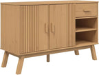 Scandinavian Solid Pine Sideboard - Image 2
