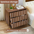 Bifins 31.5" Wide Fluted 3 Drawer Dresser - Image 5