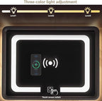 Smart Nightstand with Wireless Charging, LED Nightstand, Night Table Bedside - Image 5
